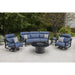 Corsica 4 Piece Curved Sofa - The Great Escape