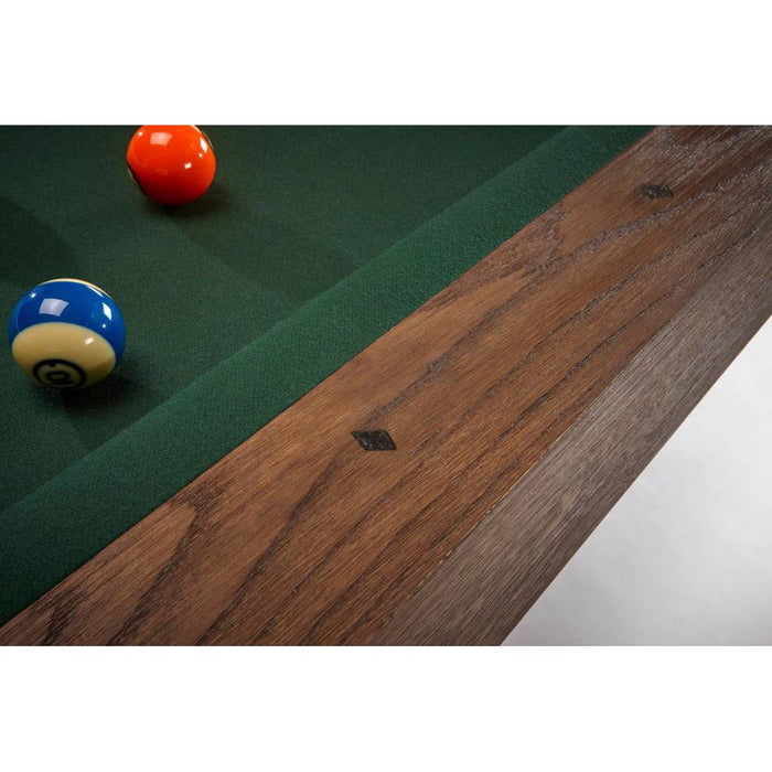 8' Brunswick Dameron Pool Table Nutmeg