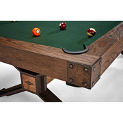 8' Brunswick Dameron Pool Table Nutmeg - The Great Escape