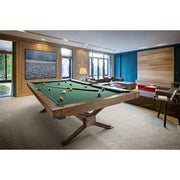 8' Brunswick Dameron Pool Table Nutmeg - The Great Escape