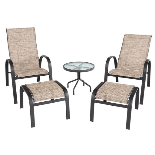 Davenport 5 Piece Adjustable Chat Group - The Great Escape