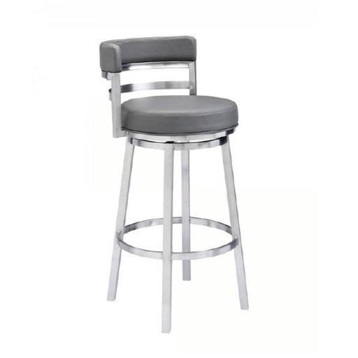 Destin 30" Stainless Steel Swivel Barstool - The Great Escape