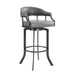 Eastpoint Grey Swivel Stool - The Great Escape