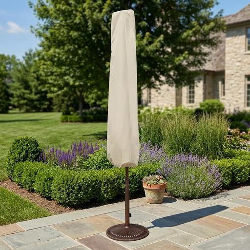 extra large umbrellas for patio SUPERJARE 13FT Outdoor Umbrella with Base Included, Double Sided Pool with Fade Resistant Canopy, Table Umbrella Deck, Market, Backyard it comes with 36 LED lights (3 on each rib) powered by 3 solar panels 14ft Patio Umbrella Double Sided