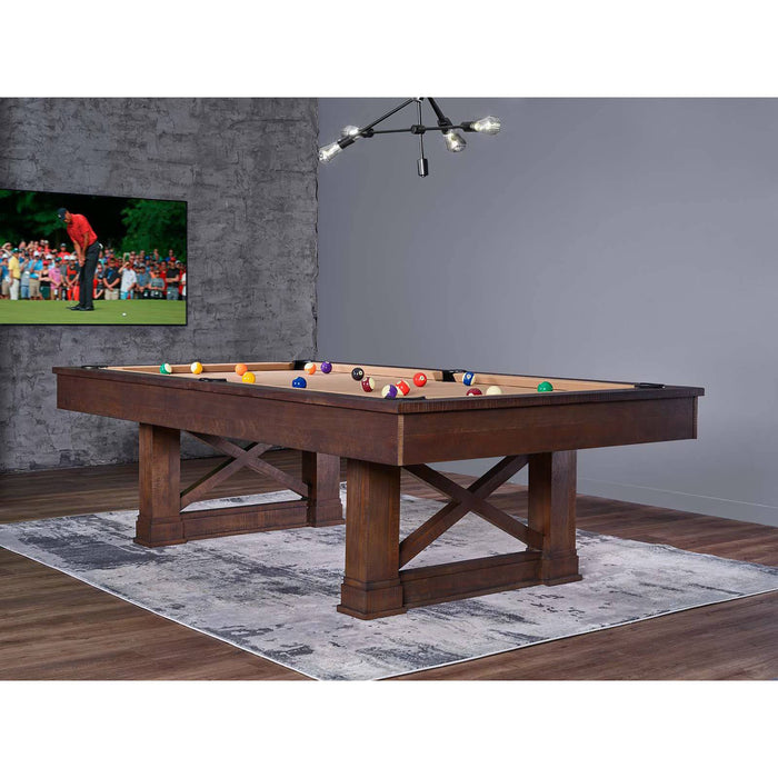 8' American Heritage Farmhouse Pool Table - The Great Escape