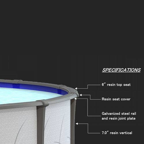 Freedom Self Install Pool - 54" W/ Gold Equipment Package - The Great Escape