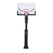 Goalrilla Clear View 54 System W/ Deluxe Pole Pad and Backboard Pad - The Great Escape