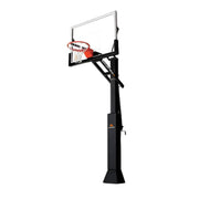 Goalrilla Clear View 54 System W/ Deluxe Pole Pad and Backboard Pad - The Great Escape