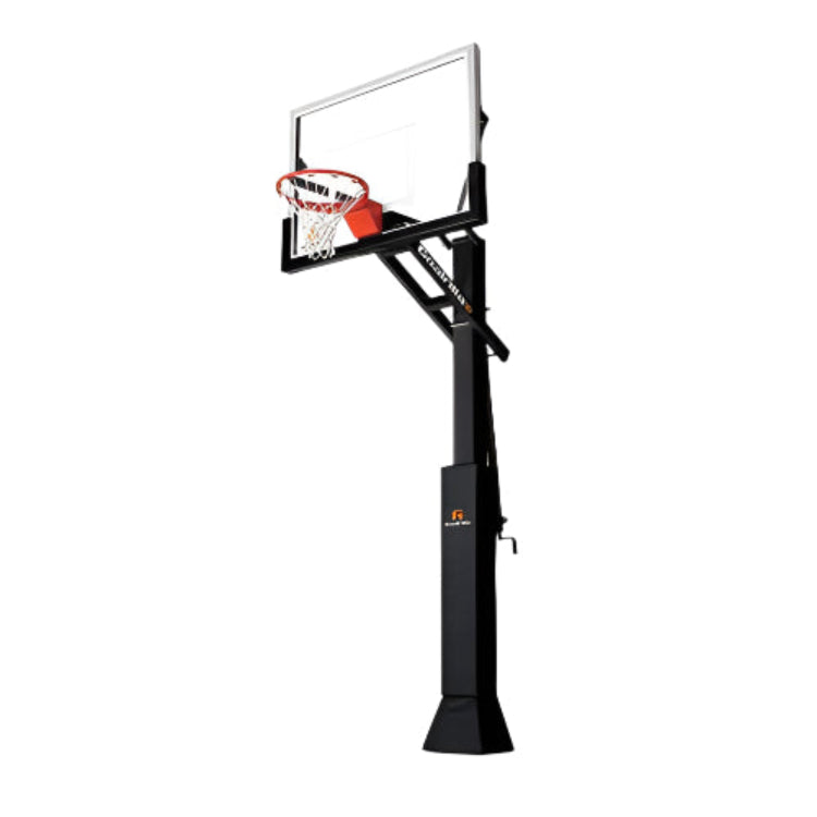Goalrilla Clear View 54 System W/ Deluxe Pole Pad and Backboard Pad - The Great Escape