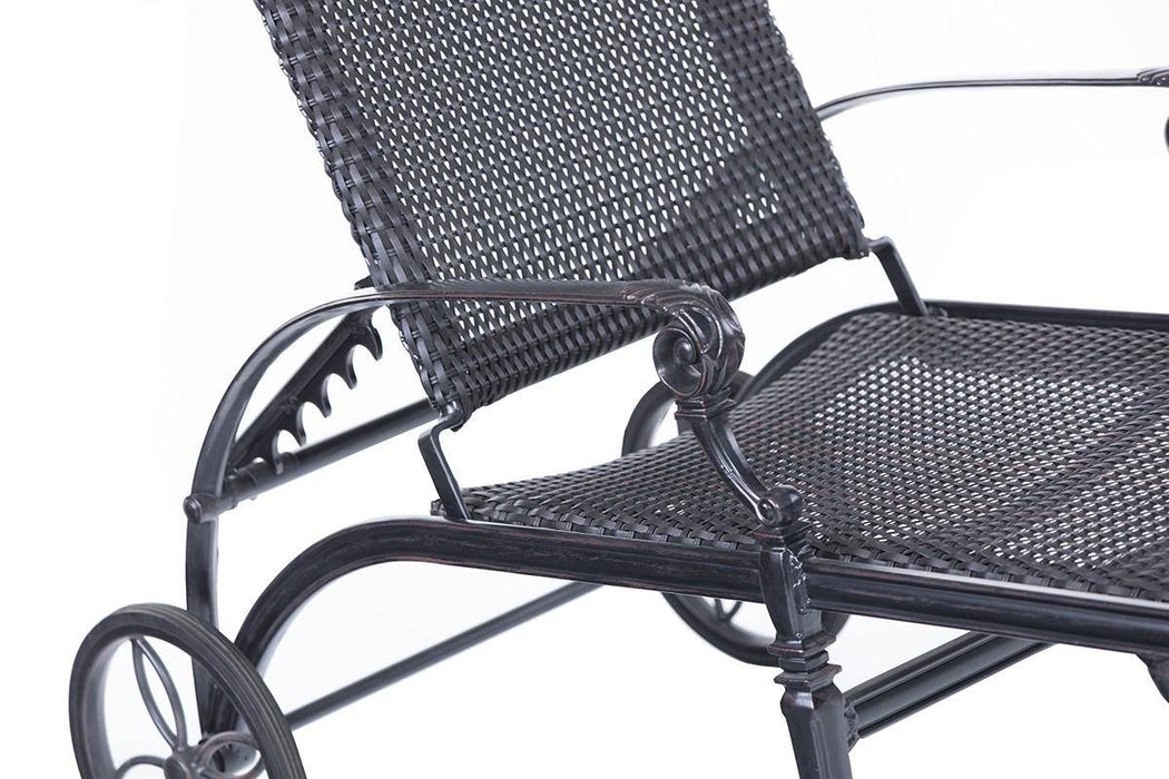 Grand Terrace Woven Chaise - The Great Escape