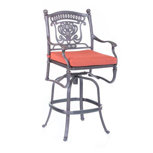 Grand Tuscany Swivel Barstool - The Great Escape