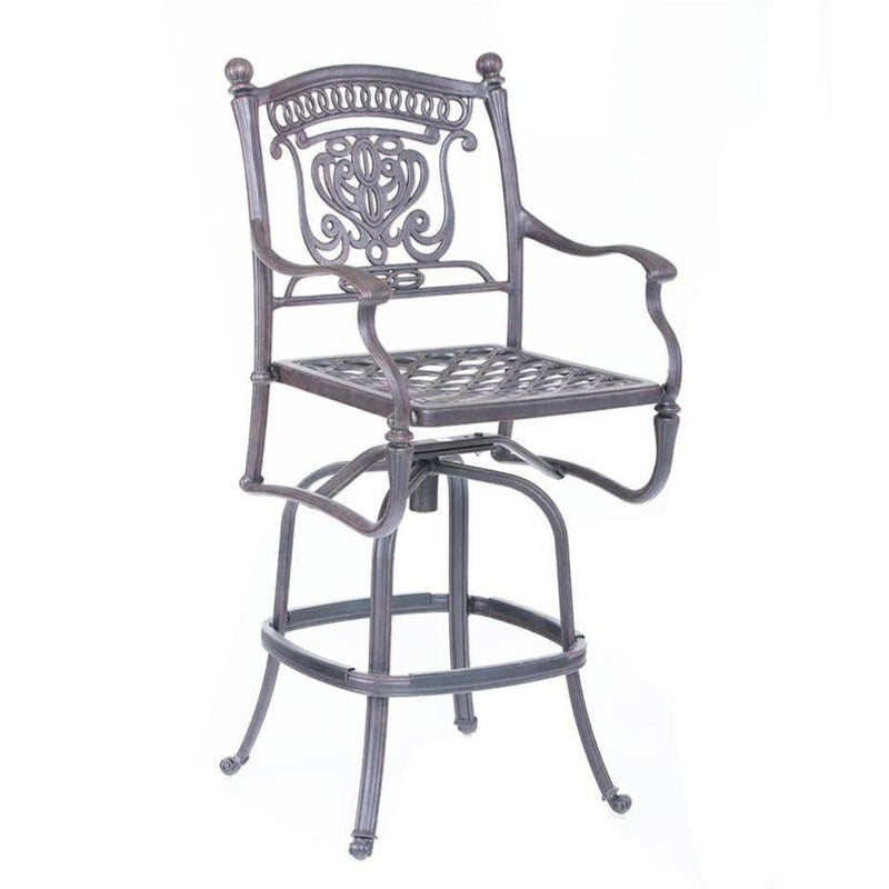 Grand Tuscany Swivel Barstool - The Great Escape
