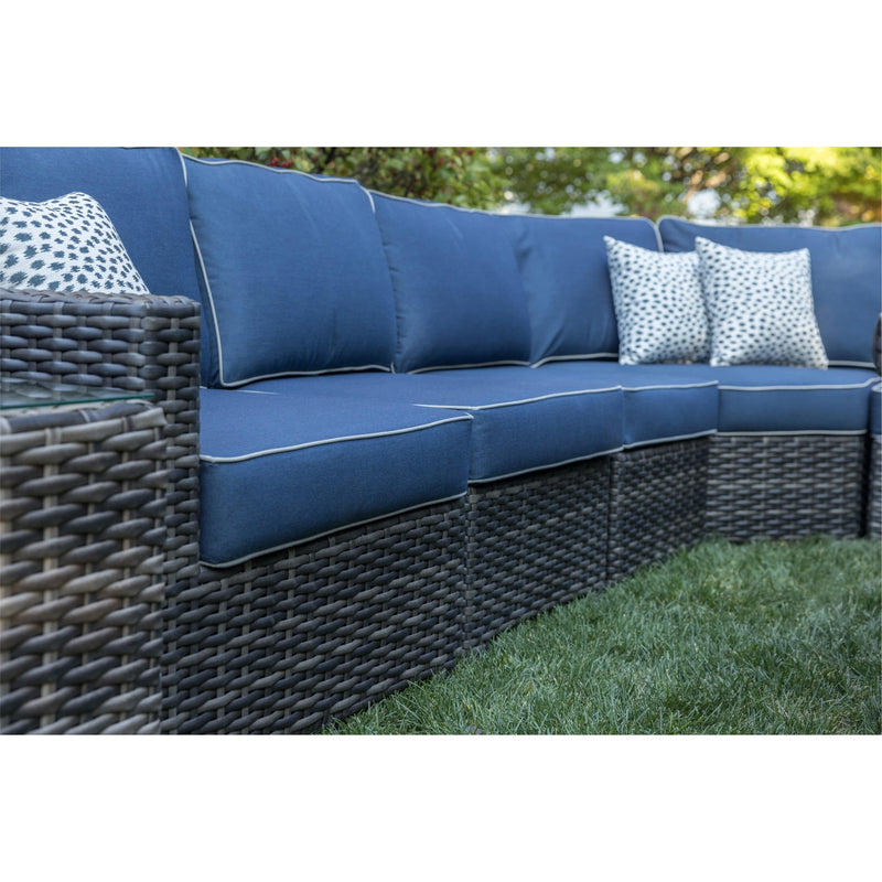 Greystone 10 Piece Sectional Group - The Great Escape