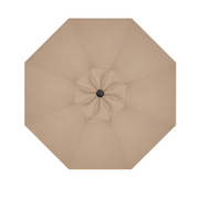 9' Designer Umbrella - Heather Beige - The Great Escape
