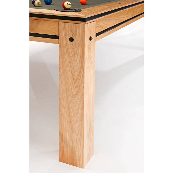 8' Brunswick Hickory Pool Table