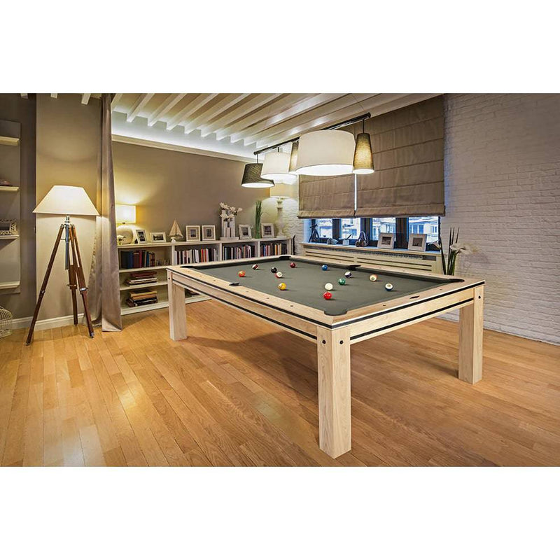 8' Brunswick Hickory Pool Table - The Great Escape