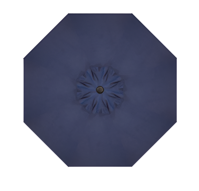 9' Designer Umbrella - Indigo - The Great Escape