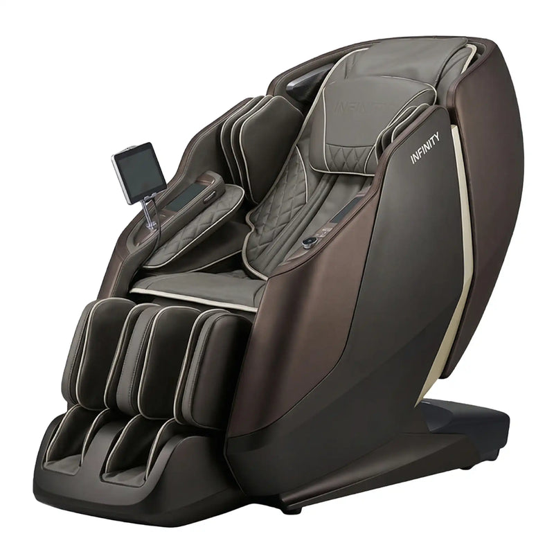Sensation 4D DualFlex Massage Chair Dark Brown/Dark Grey - The Great Escape