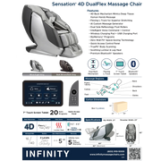 Sensation 4D DualFlex Massage Chair - The Great Escape