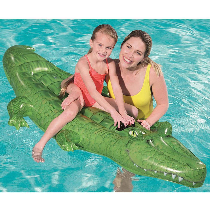 Inflatable Crocodile Ride On - The Great Escape