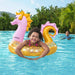 Inflatable Glitter Seahorse Ring - The Great Escape