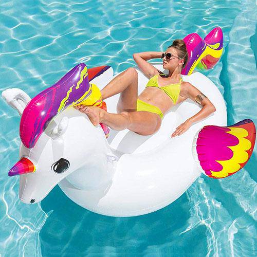 Inflatable Luxury Unicorn Ride On - The Great Escape