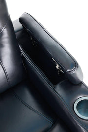 Jordyn Black Swivel Rocker Recliner - The Great Escape