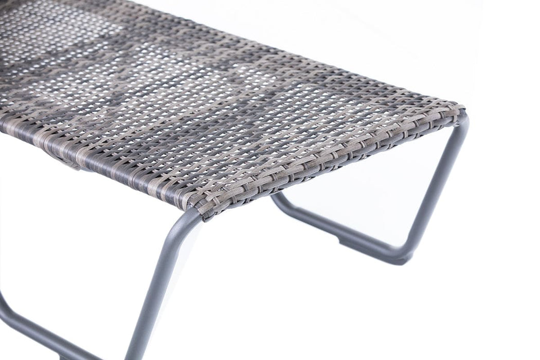 Kabana Canola Seed Woven Chaise - The Great Escape