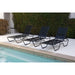 Kabana Ebony Strap Chaise - Contract Rated - The Great Escape