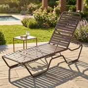 Kabana Rich Earth Strap Chaise - Contract Rated - The Great Escape