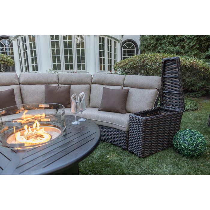 Kampala 5 Piece Sectional Fire Group - The Great Escape