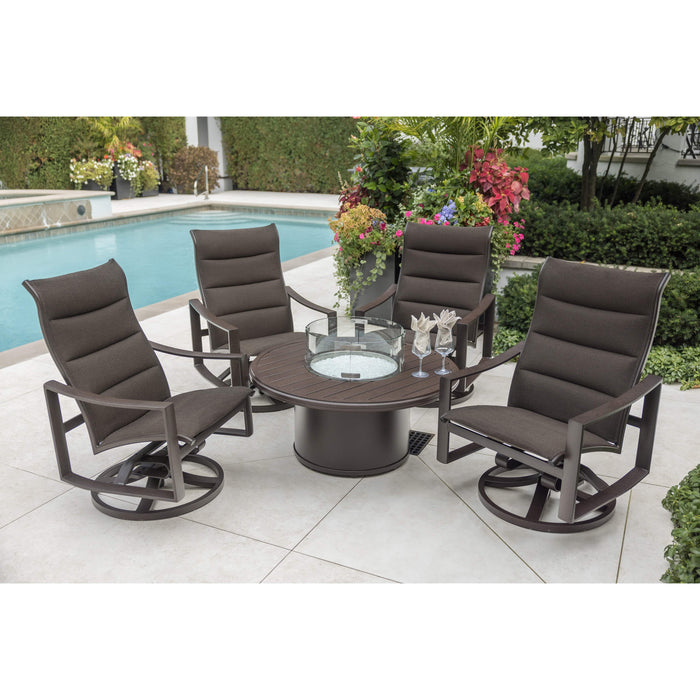 Kenzo 5 Piece Firepit Chat Group - The Great Escape