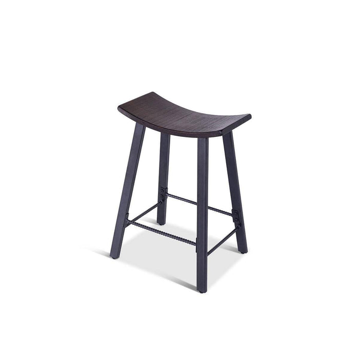 Kingston Wood Saddle Stool - The Great Escape