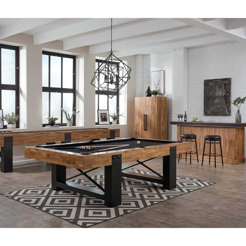 8' American Heritage Knoxville Pool Table - The Great Escape