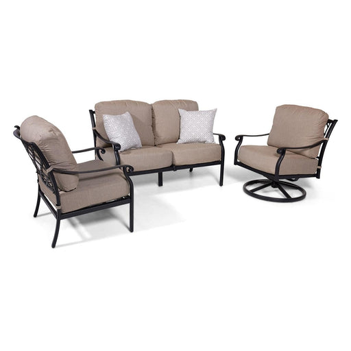 Lakeland 3 Piece Loveseat Group - The Great Escape