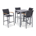 Lakeshore Grey 5 Piece Bar Group - The Great Escape