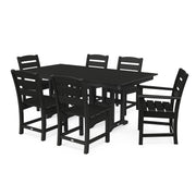 Lakeside 7 Piece Farmhouse Dining Set - The Great Escape