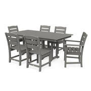 Lakeside 7 Piece Farmhouse Dining Set - The Great Escape