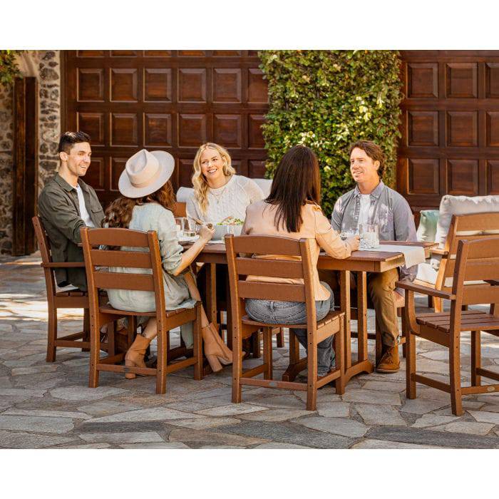 Lakeside 7 Piece Farmhouse Dining Set - The Great Escape