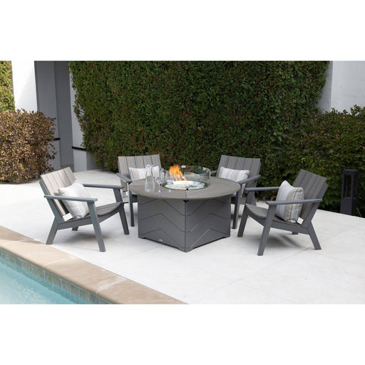 MAD Poly 5 Piece Firepit Chat Group - The Great Escape