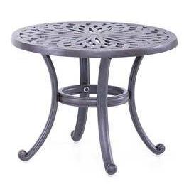 Mayfair 24" Round Desert Bronze Tea Table - The Great Escape