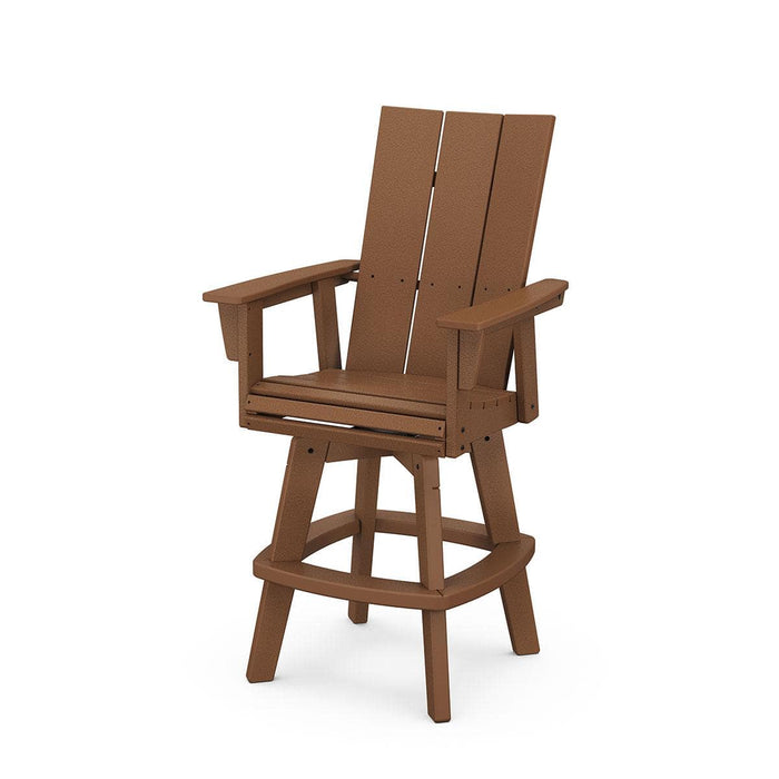 Modern Adirondack Swivel Barstool - The Great Escape