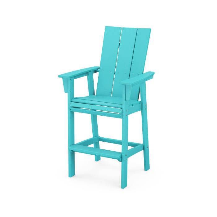 Modern Curveback Adirondack Bar Chair - The Great Escape