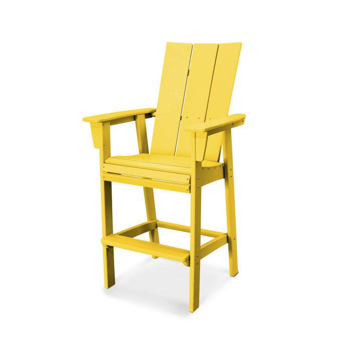 Modern Curveback Adirondack Bar Chair - The Great Escape