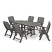 Nautical Folding Highback 7 Piece Dining Set - The Great Escape