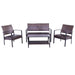 Noah 4 Piece Loveseat Group - The Great Escape