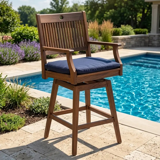 Opal Swivel Barstool - The Great Escape