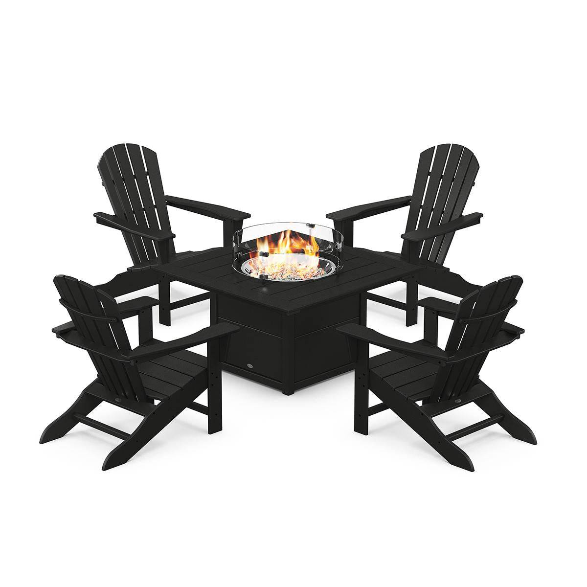 Palm Coast Adirondack 5 Piece Conversation Fire Group The Great Escape