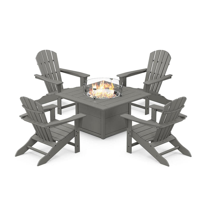 Palm Coast Adirondack 5 Piece Conversation Fire Group - The Great Escape