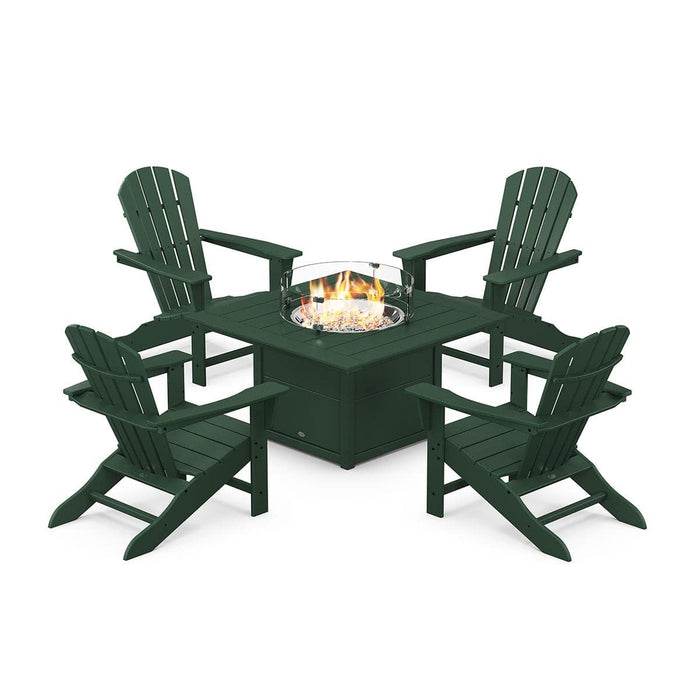 Palm Coast Adirondack 5 Piece Conversation Fire Group - The Great Escape